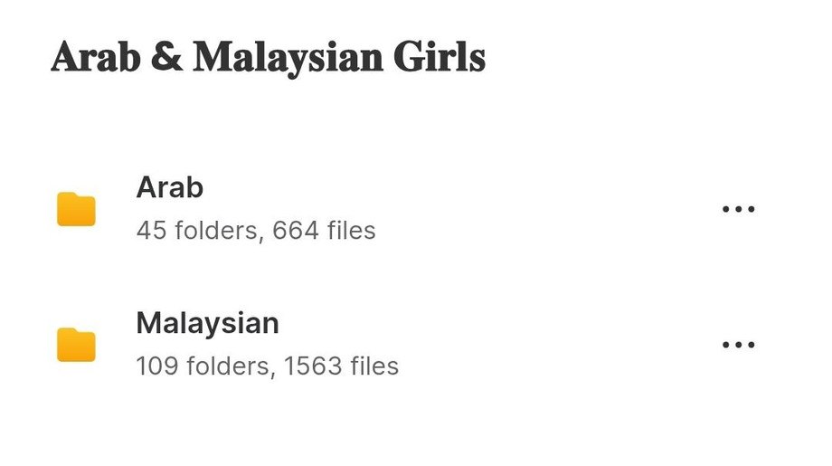 Download 29 GB Arab & Malaysian Girls Collection - Free Muslim