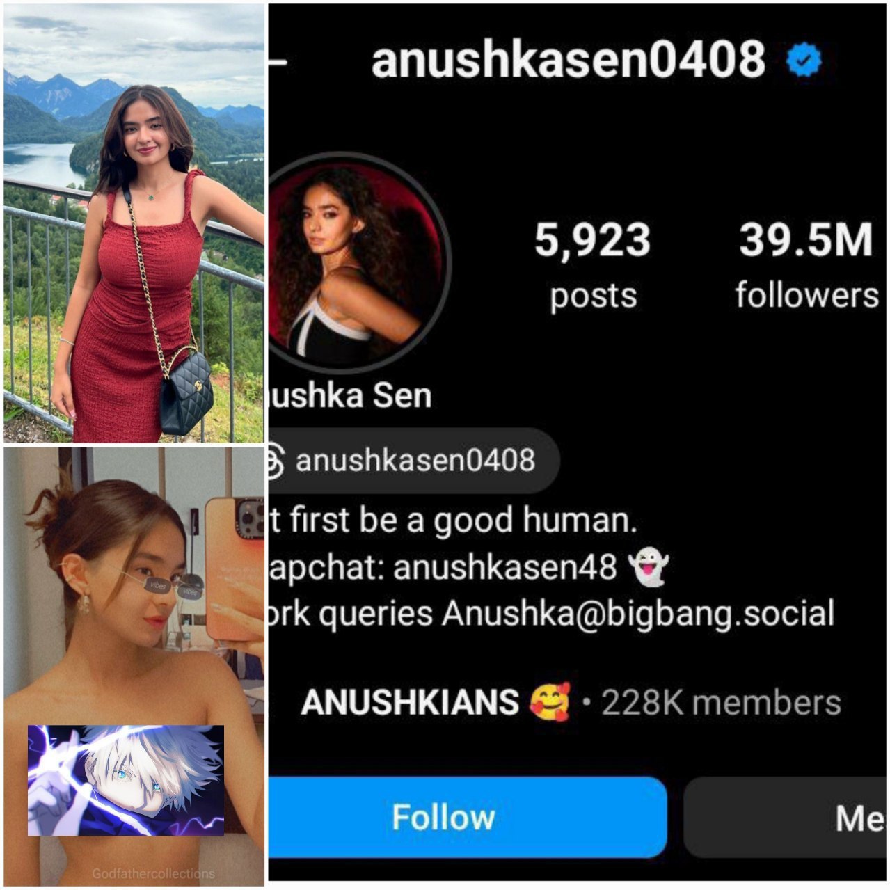 ¤》Anushka Sen Dee fake Leaks